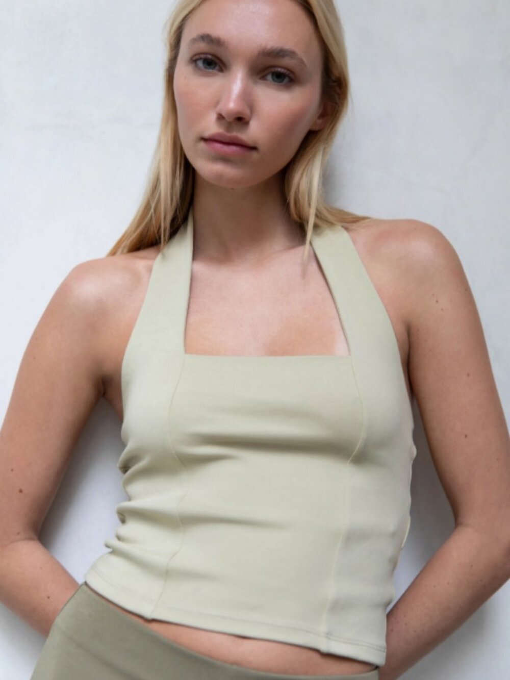 Oak + Fort Halter | Light Green | Size S